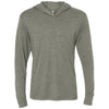 Next Level Unisex Venetian Gray Triblend Long Sleeve Hoodie