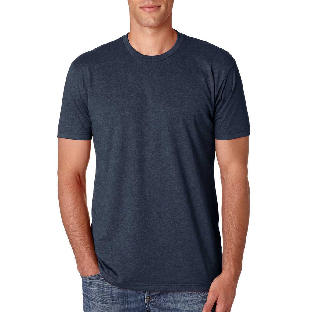 Next Level Men's Midnight Navy Premium Fitted CVC Crew Tee