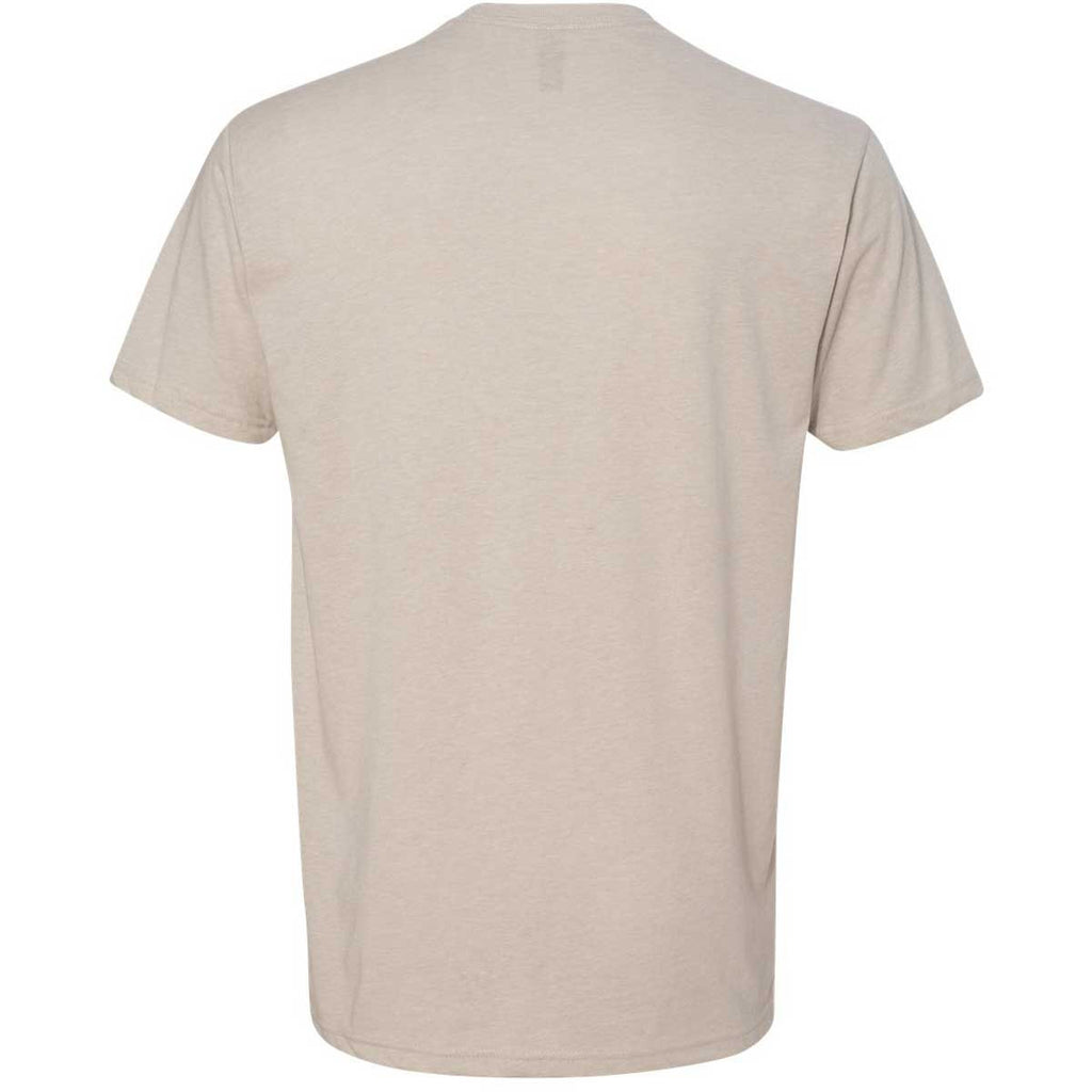 Next Level Men's Sand Premium Fitted CVC Crew Tee