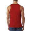 Next Level Men's Red Premium Fitted CVC Tank