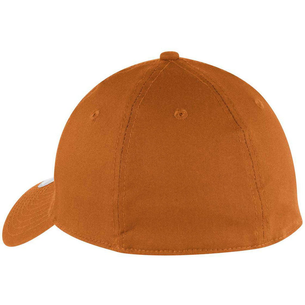 New Era Burnt Orange Unstructured Stretch Cotton Cap