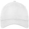 New Era White Unstructured Stretch Cotton Cap