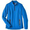 North End Women's Olympic Blue/Carbon Quest Stretch Quarter-Zip