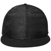 New Era Black/Black Camo Camo Flat Bill Snapback Cap