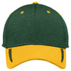 New Era Gold/Dark Green Shadow Heather Shadow Stretch Heather Colorblock Cap