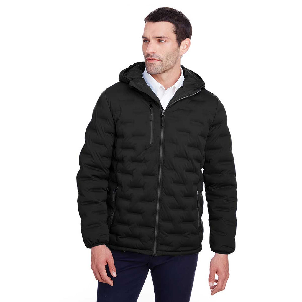 North End Men's Black/Carbon Loft Puffer Jacket