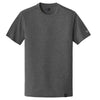 New Era Men's Black Heather Heritage Blend Crew Tee