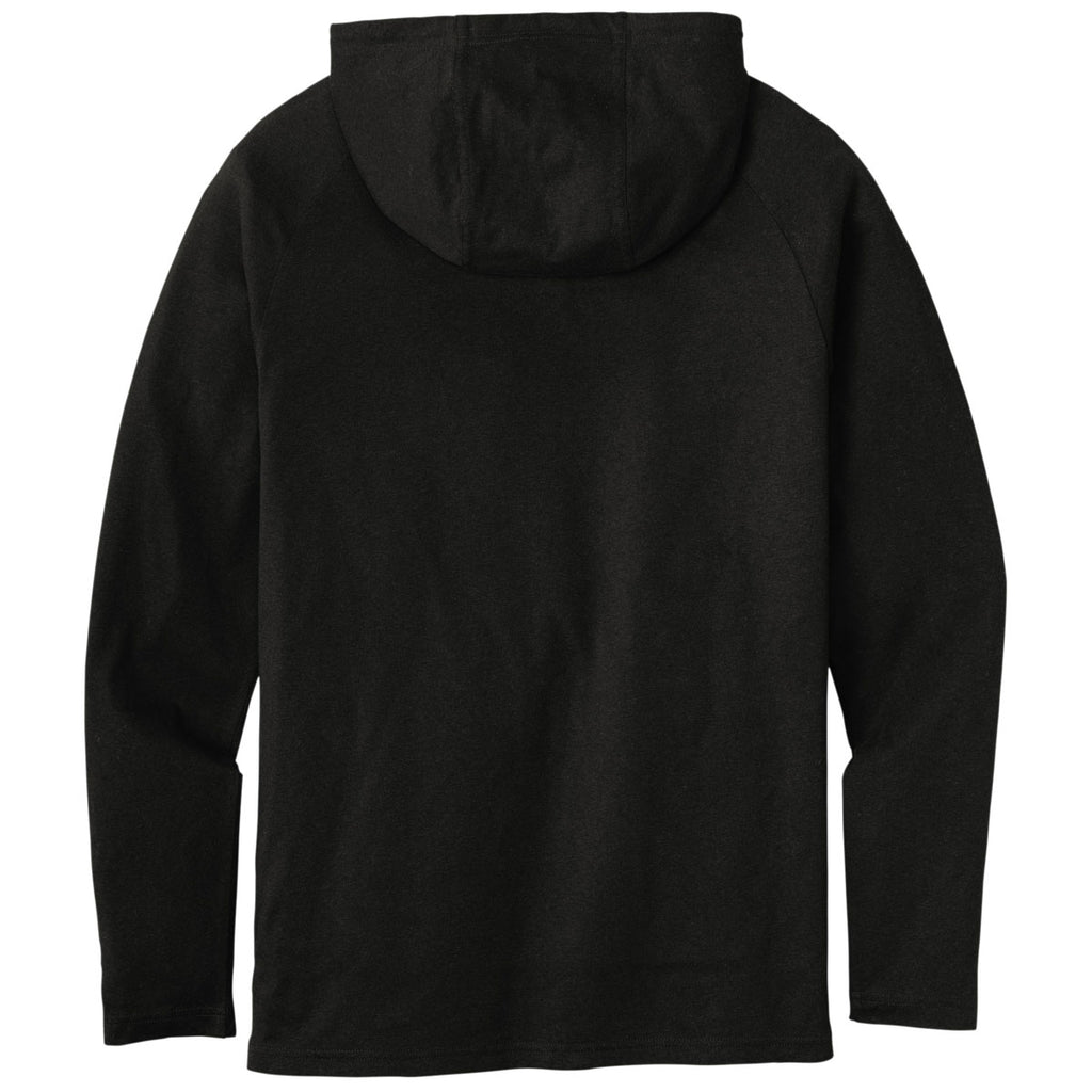 New Era Men's Black Solid Tri-Blend Hoodie