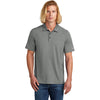 New Era Men's Shadow Grey Heather Power Polo