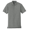 New Era Men's Graphite Heather Venue Home Plate Polo