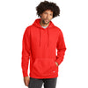 New Era Men's Deep Orange Comback Fleece Pullover Hoodie