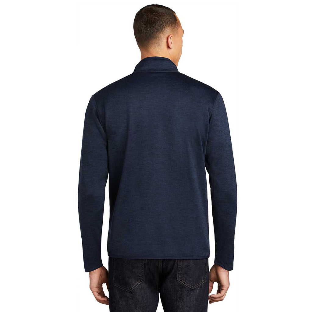 The North Face Men's Urban Navy Heather Skyline Full-Zip Fleece Jacket