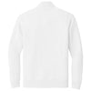 Nike Men's White Club Fleece Sleeve Swoosh 1/2 Zip