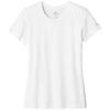 Nike Women's White Swoosh Sleeve rLegend Tee