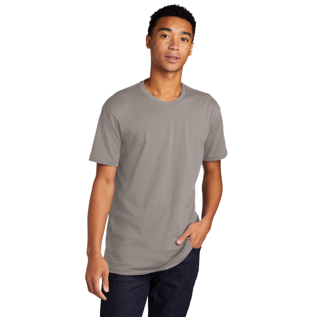 Next Level Unisex Light Grey Cotton Tee