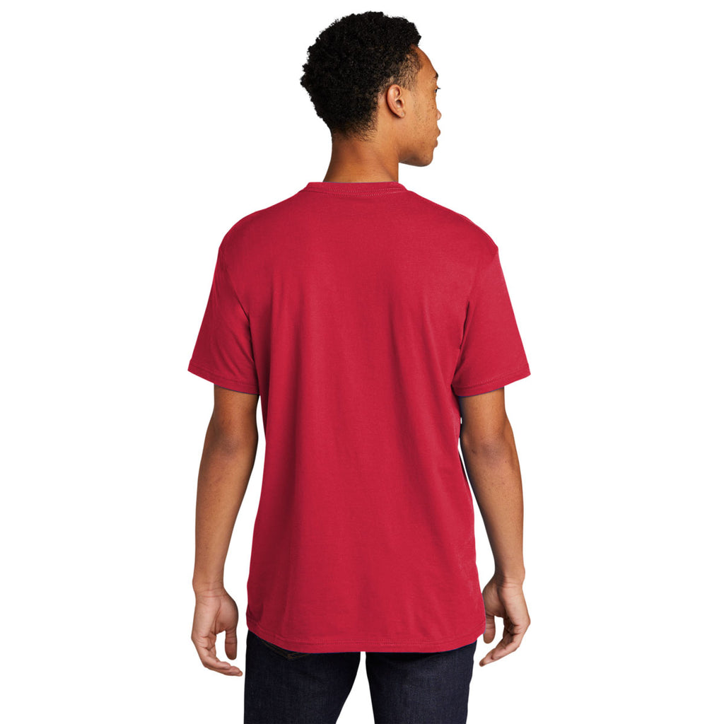 Next Level Unisex Red Cotton Tee