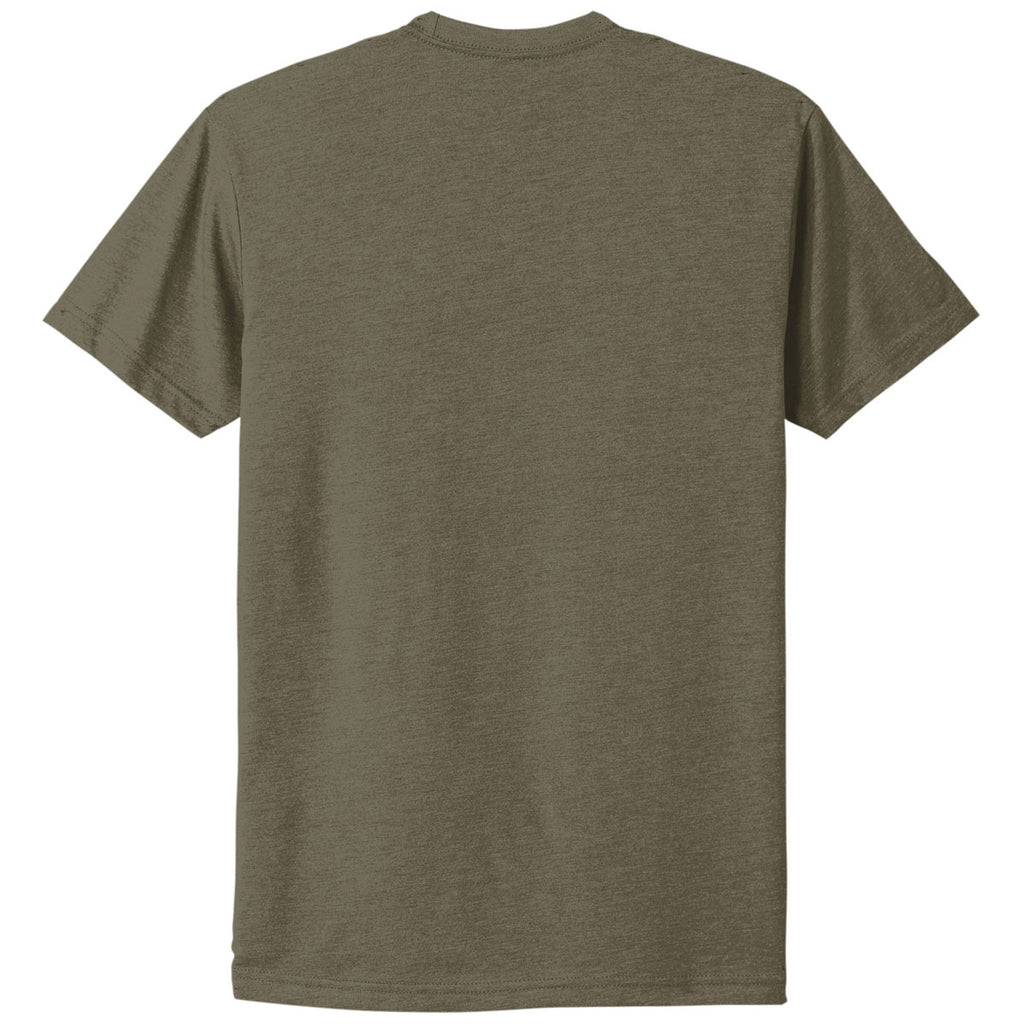 Next Level Unisex Military Green CVC Tee