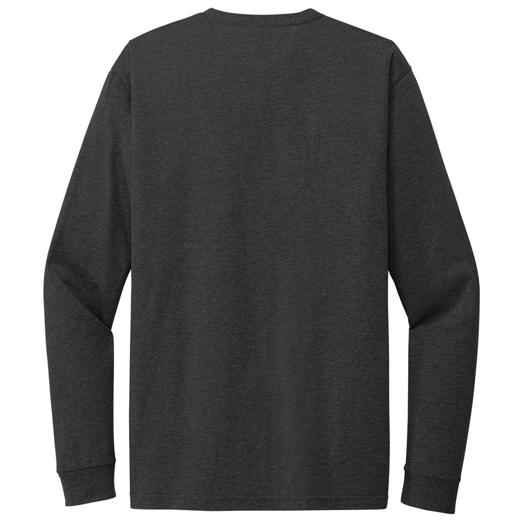 Next Level Apparel Unisex Charcoal CVC Long Sleeve Tee