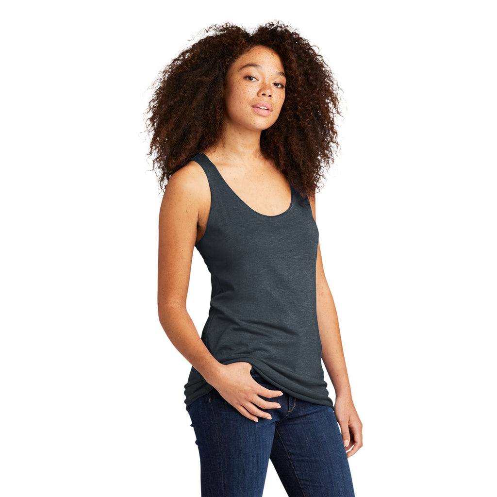 Next Level Women's Indigo Tri-Blend Racerback Tank