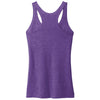 Next Level Women's Purple Rush Tri-Blend Racerback Tank