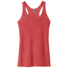 Next Level Women's Vintage Red Tri-Blend Racerback Tank