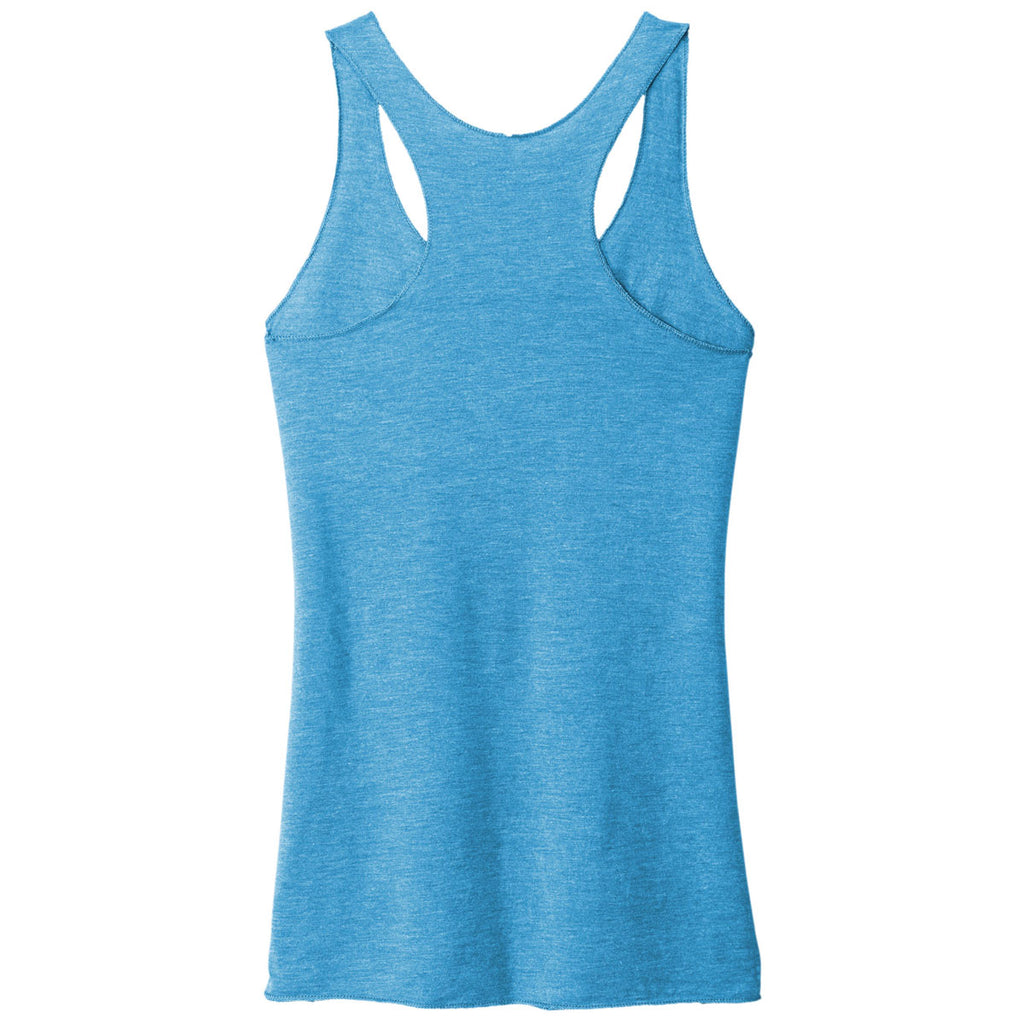 Next Level Women's Vintage Turquoise Tri-Blend Racerback Tank