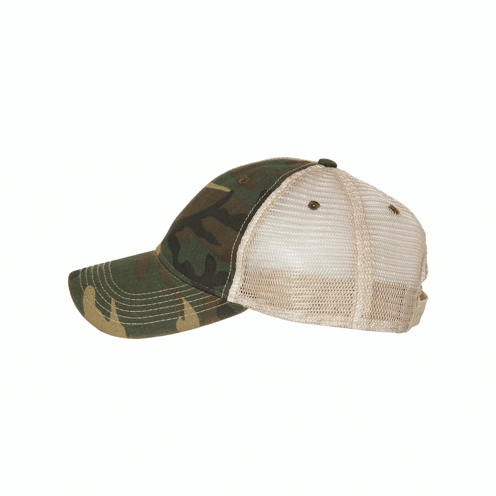 Legacy Army Camo/Khaki Old Favorite Trucker Cap