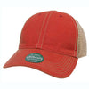 Legacy Scarlet Red/Khaki Old Favorite Trucker Cap