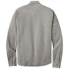 OGIO Men's Tarmac Grey Heather Code Stretch Long Sleeve Button-Up