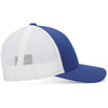 Pacific Headwear Royal/White/Royal Low-Pro Trucker Cap