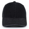 Pacific Headwear Black Hybrid Denim Dad Cap