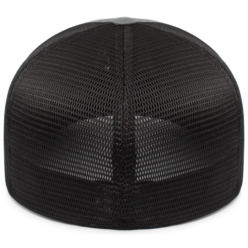 Pacific Headwear Graphite/Black/Graphite Fusion Trucker Cap