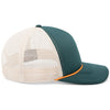 Pacific Headwear Dark Teal/Khaki/Dark Teal/Orange Foamie Fresh Trucker Cap