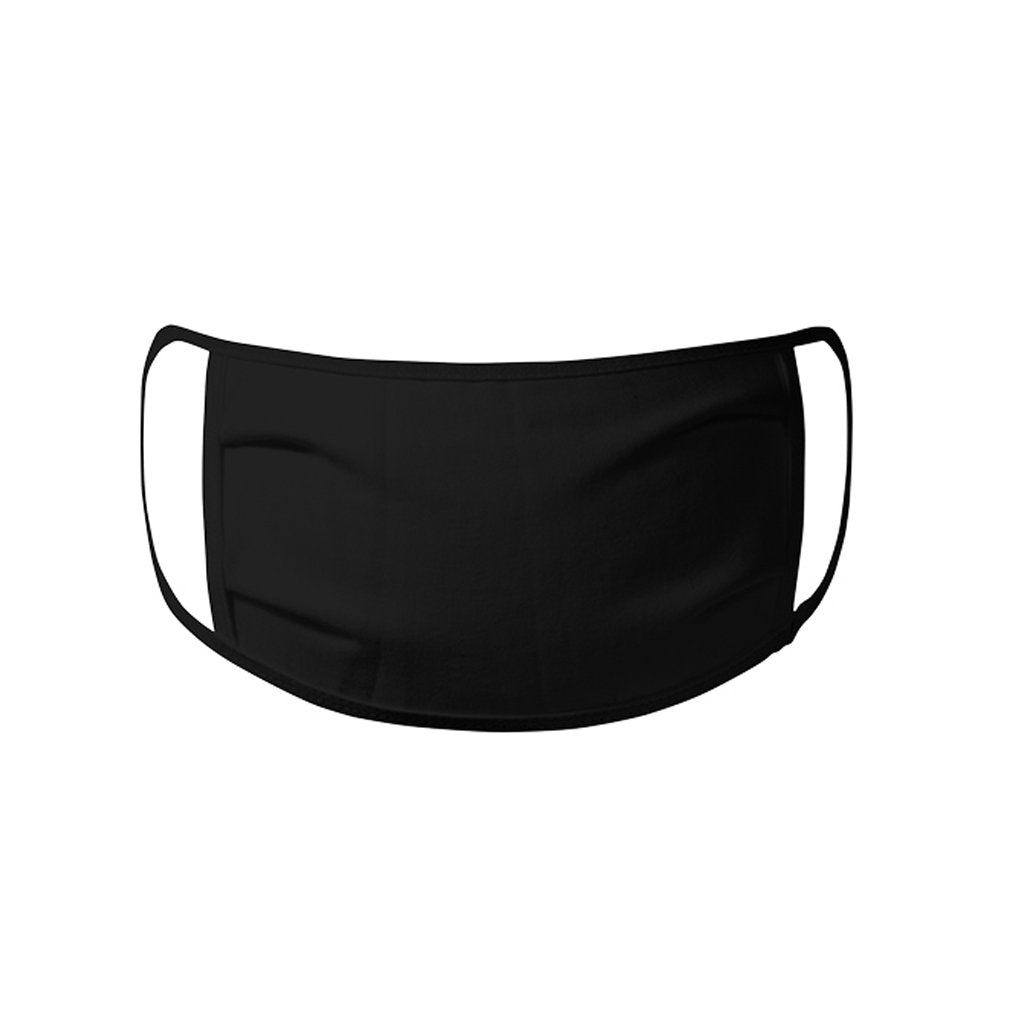 Port Authority Black Cotton Knit Face Mask (Pack of 100)