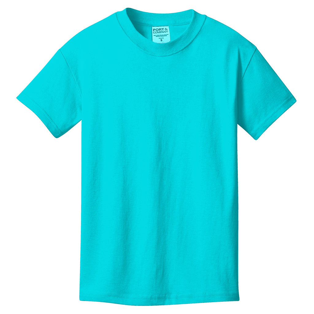 Port & Company Youth Tidal Wave Pigment-Dyed Tee
