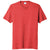 Port & Company Men's Bright Red Heather Tri-Blend Tee