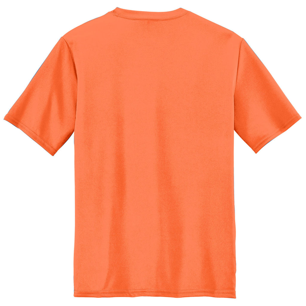 Port & Company Men's Neon Orange Performance Tee