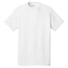 Port & Company Men's White Core Cotton Tee