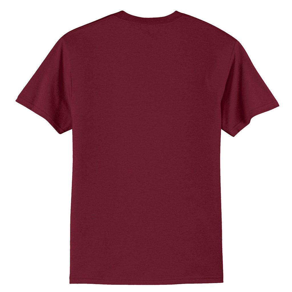 Port & Company Men's Cardinal Core Blend Tee