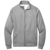 Port & Company Men's Athletic Heather Core Fleece Cadet Full-Zip Sweatshirt