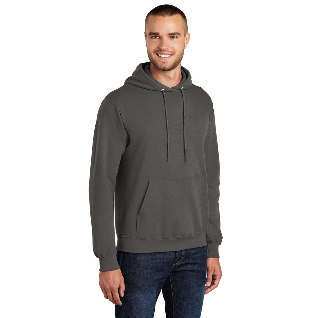 Port & Company Men's Charcoal Tall Core Fleece Pullover Hoodie