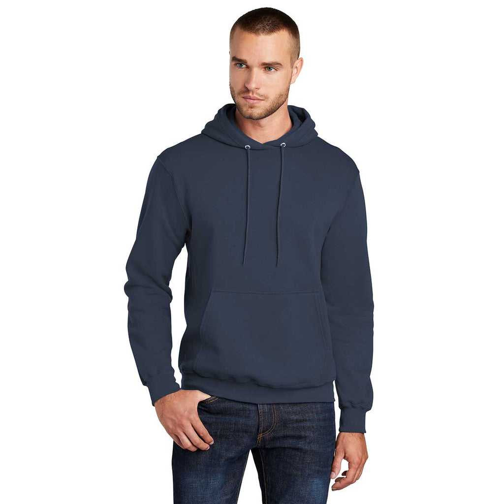 Port & Company Men's Navy Tall Core Fleece Pullover Hoodie