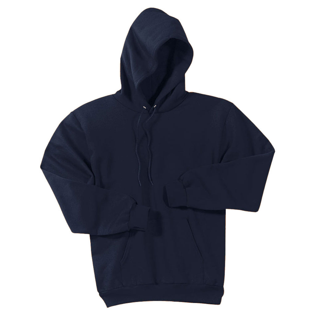 Port & Company Navy Ultimate Hooded Sweatshirt