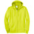 Port & Company Men's Safety Green Essential Fleece Full-Zip Hooded Sweatshirt