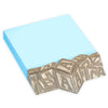 Post-It Sky Blue Custom Printed Angle Note Pads-Diamond 4
