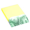 Post-It Canary Yellow Custom Printed Angle Note Pads-Rectangle 4