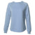 Independent Trading Co. Women's Misty Blue California Wave Wash Crewneck Sweatshirt