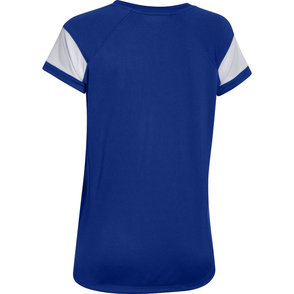 Under Armour Women's Royal Zone S/S T-Shirt