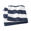Port Authority Navy Cabana Stripe Beach Towel