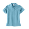 Page and Tuttle Women's True Turquoise Pique Polo